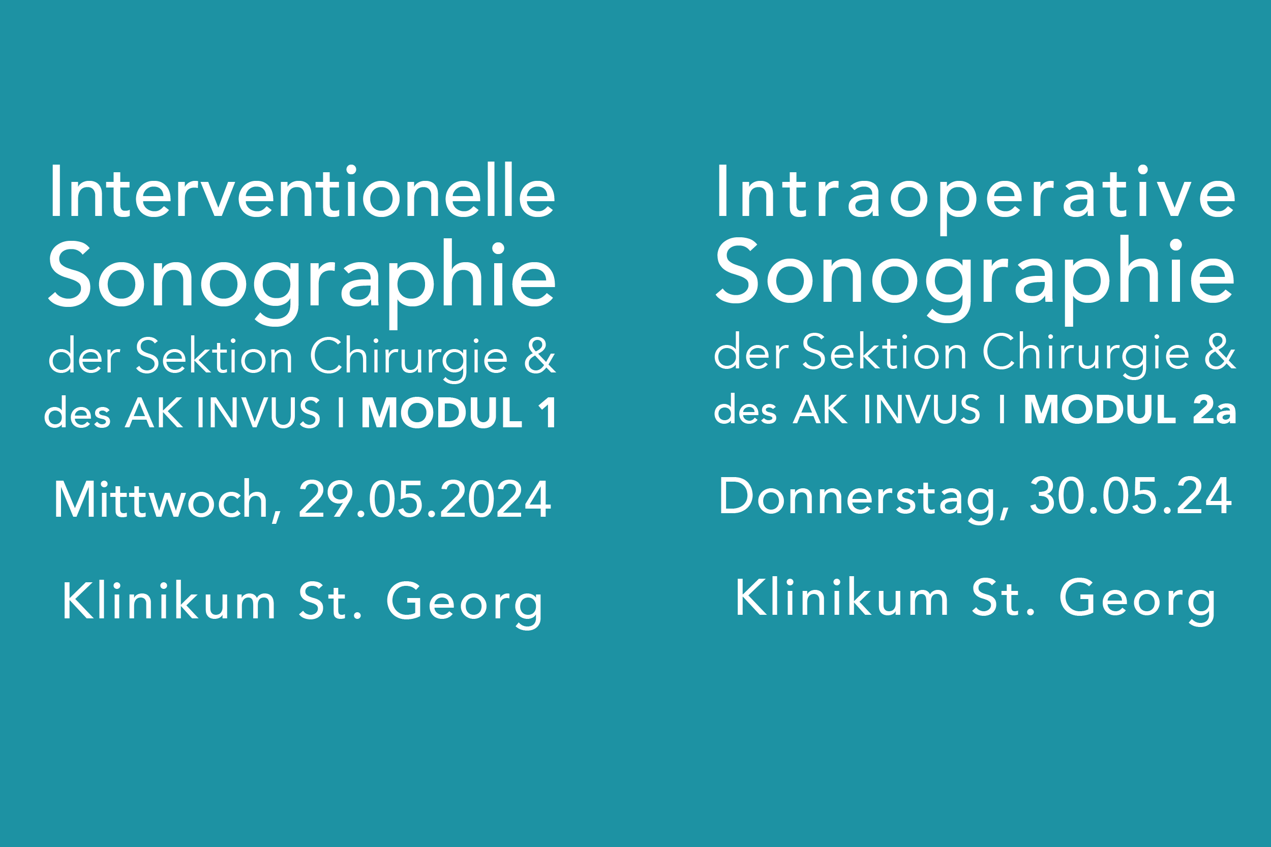 Sonographie Module 2024